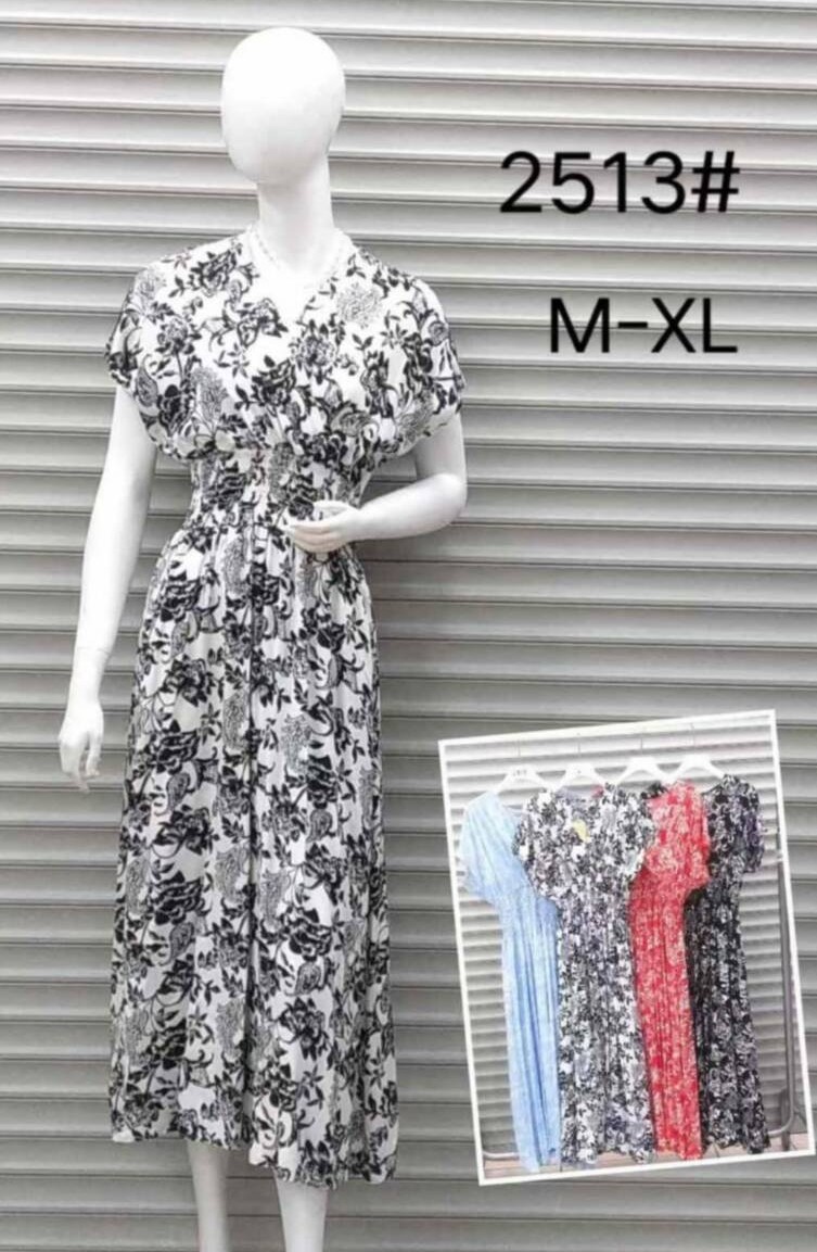 Sukienki damskie Roz M-XL, Mix Kolor Paczka 12 szt