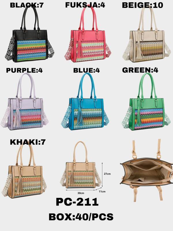 Torepka damska Roz Standard Mix Kolor Paszka 6 szt