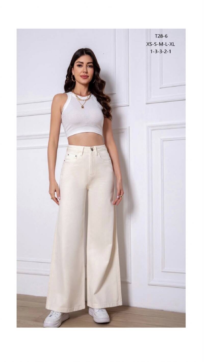 Spondnie damskie jeansy Roz XS-XL, 1 Kolor Paczka 10 szt 1