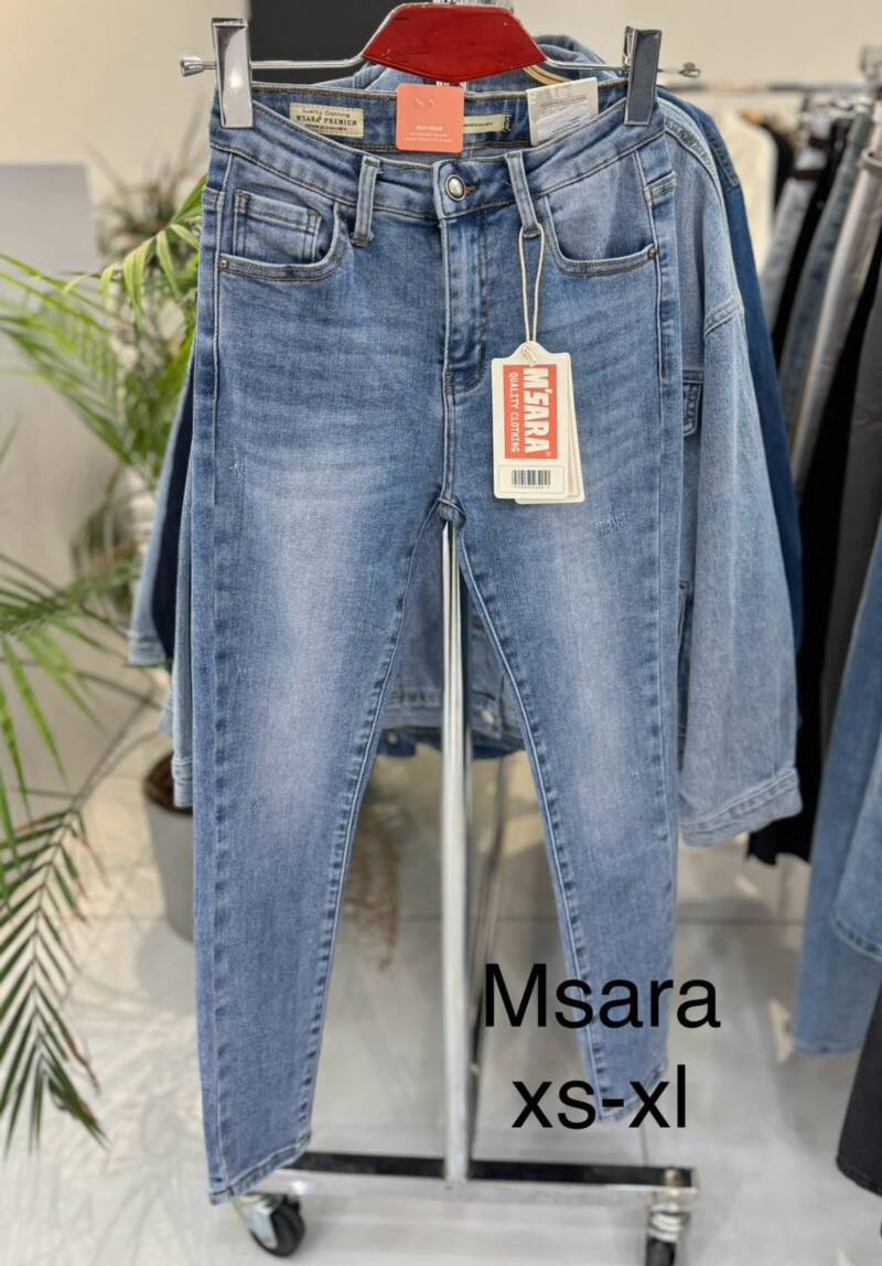 Spondnie damskie jeansy Roz XS-XL, 1 Kolor Paczka 10 szt 1