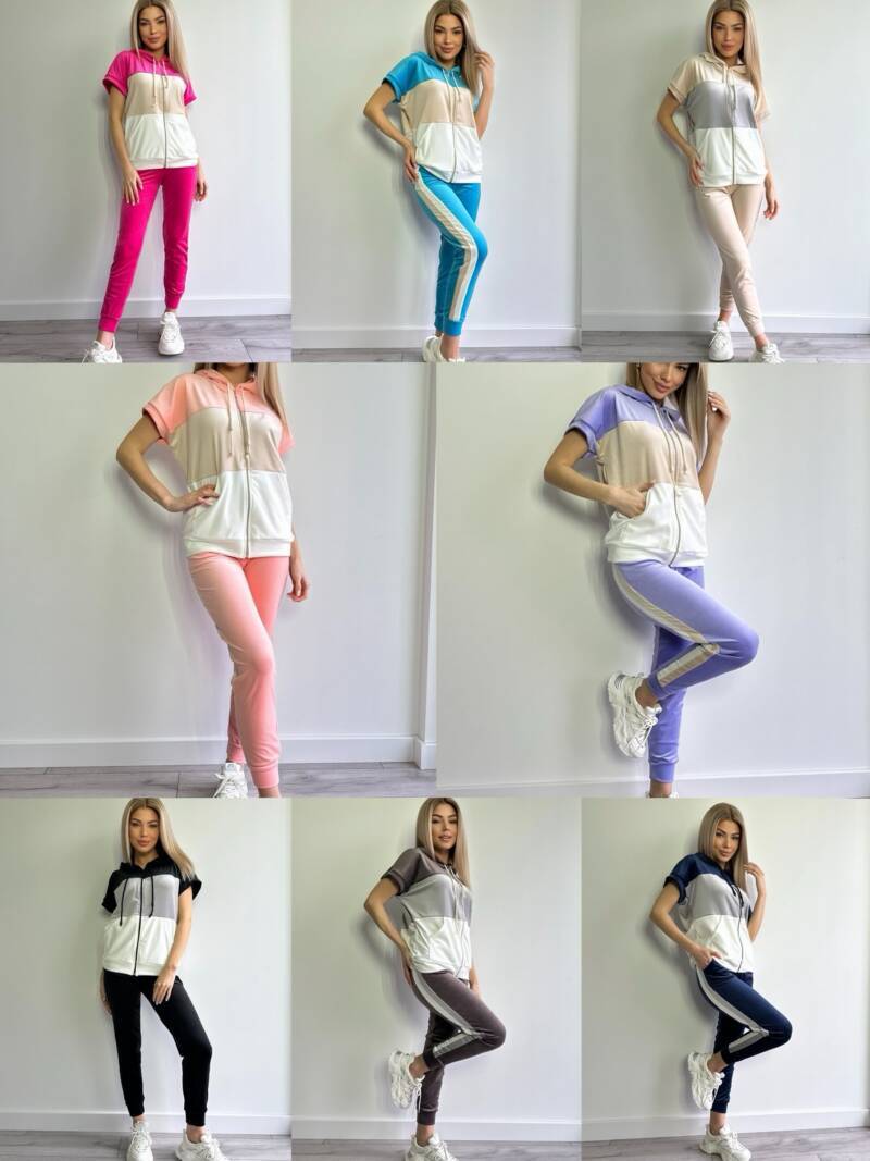 Komplet damskie (Polska produkt) Roz S-3XL Mix Kolor Paczka 5 szt 1