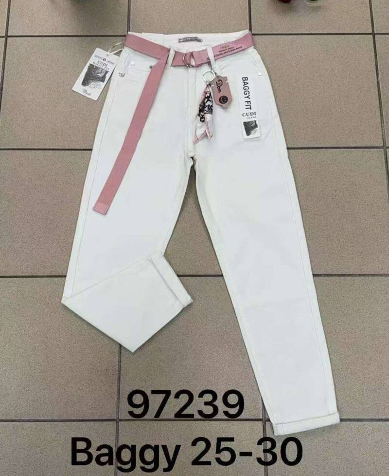 Spondnie damskie jeansy Roz 25-30, 1 Kolor Paczka 10 szt