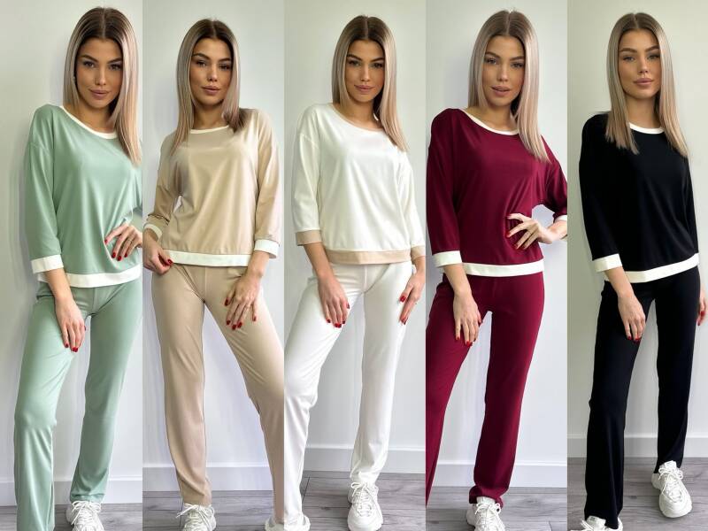 Komplet damskie (Polska produkt) Roz S/M-L/XL Paczka 5 szt /Mix Kolor