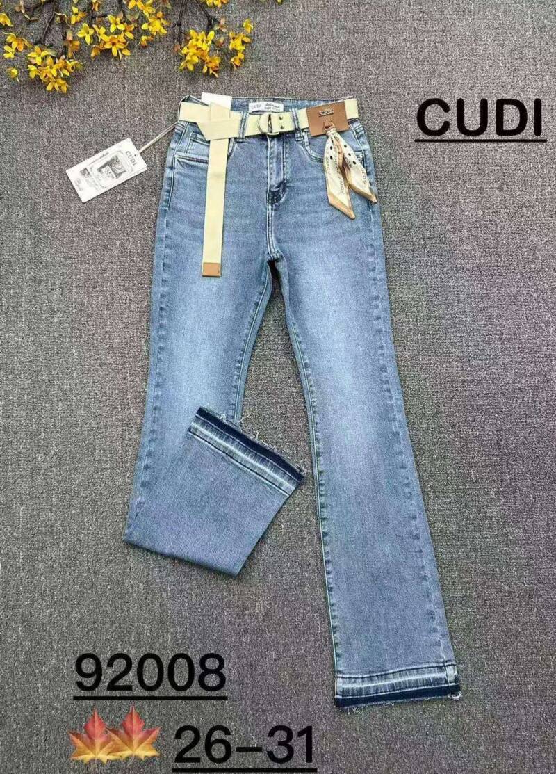 Spondnie damskie jeansy Roz 26-31, 1 Kolor Paczka 12 szt