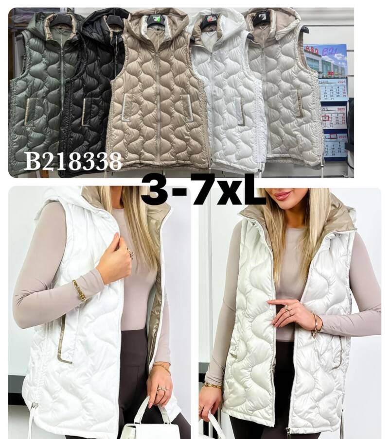 Kamizelka damkie Roz 3XL-7XL, 1 Kolor Paczka 5 szt 1