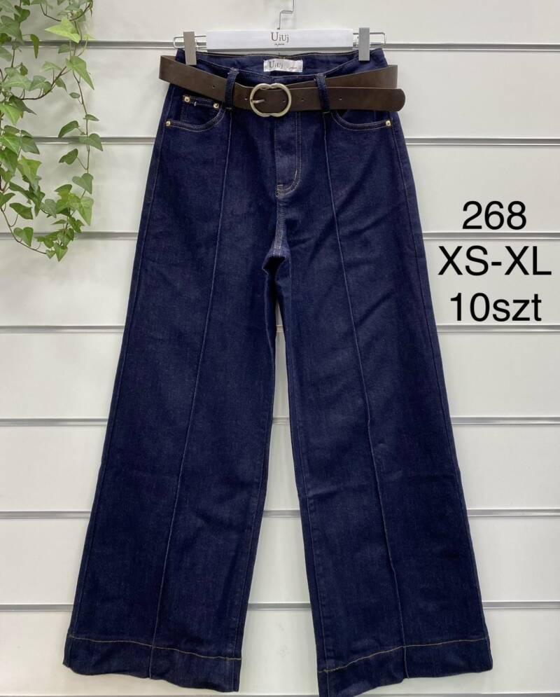 Spondnie damskie jeansy Roz XS-XL, 1 Kolor Paczka 10 szt 1