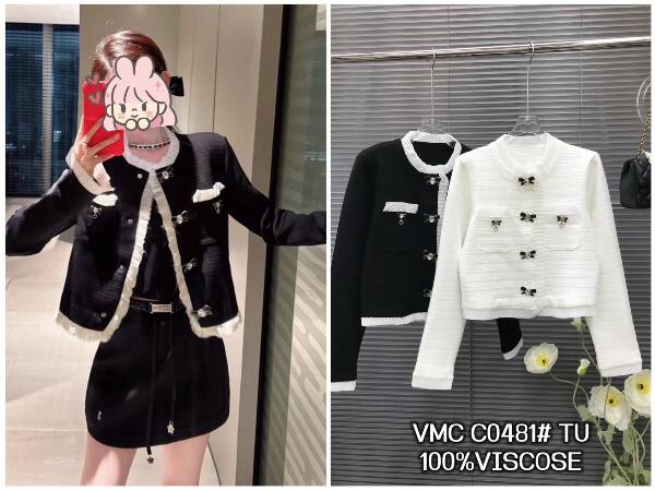 Swetry damskie (Francja produkt) Roz Standard, Mix Kolor Paczka 6 szt 1