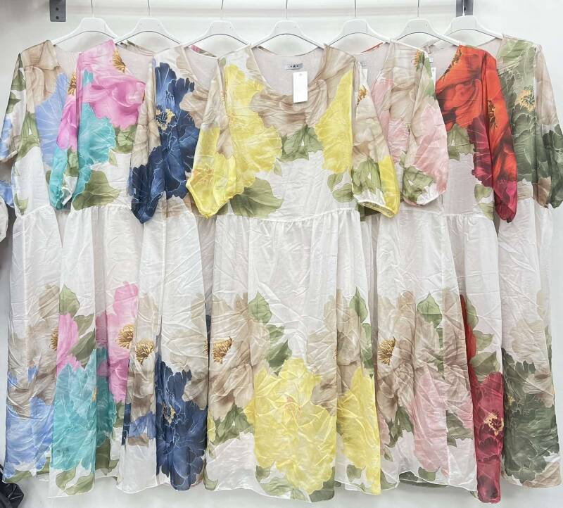 Sukienki damskie (Włoskie produkt) Roz Standard, Mix Kolor Paczka 5 szt 1