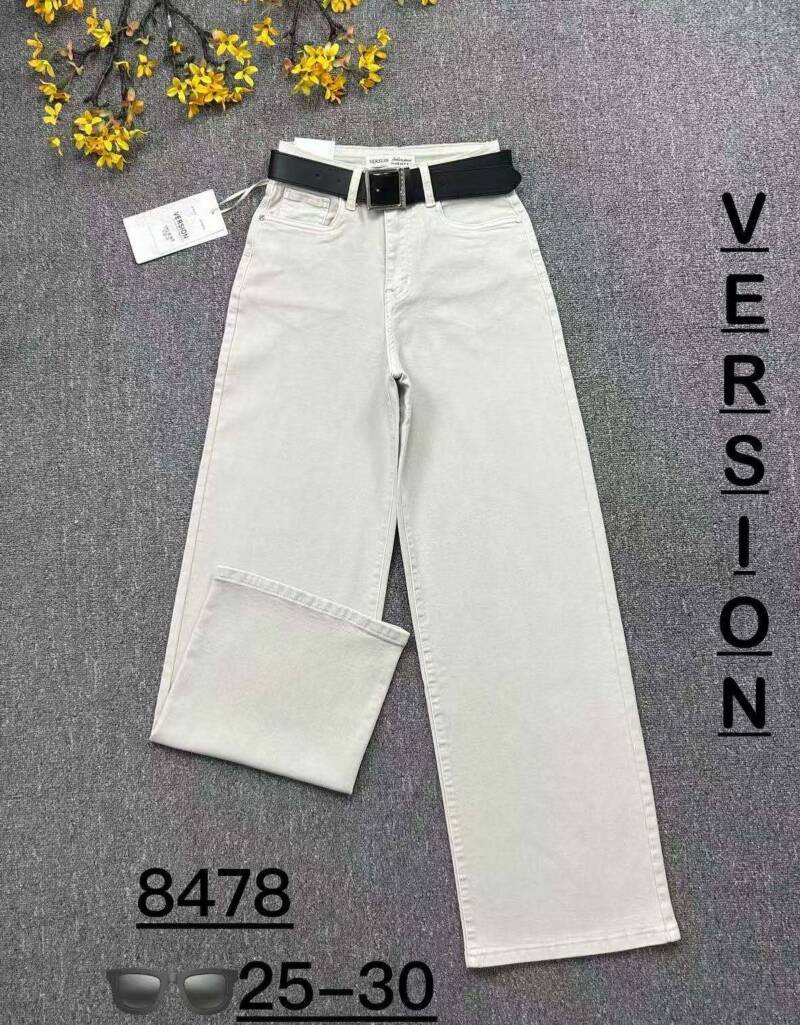 Spondnie damskie jeansy Roz 25-30, 1 Kolor Paczka 10 szt 1