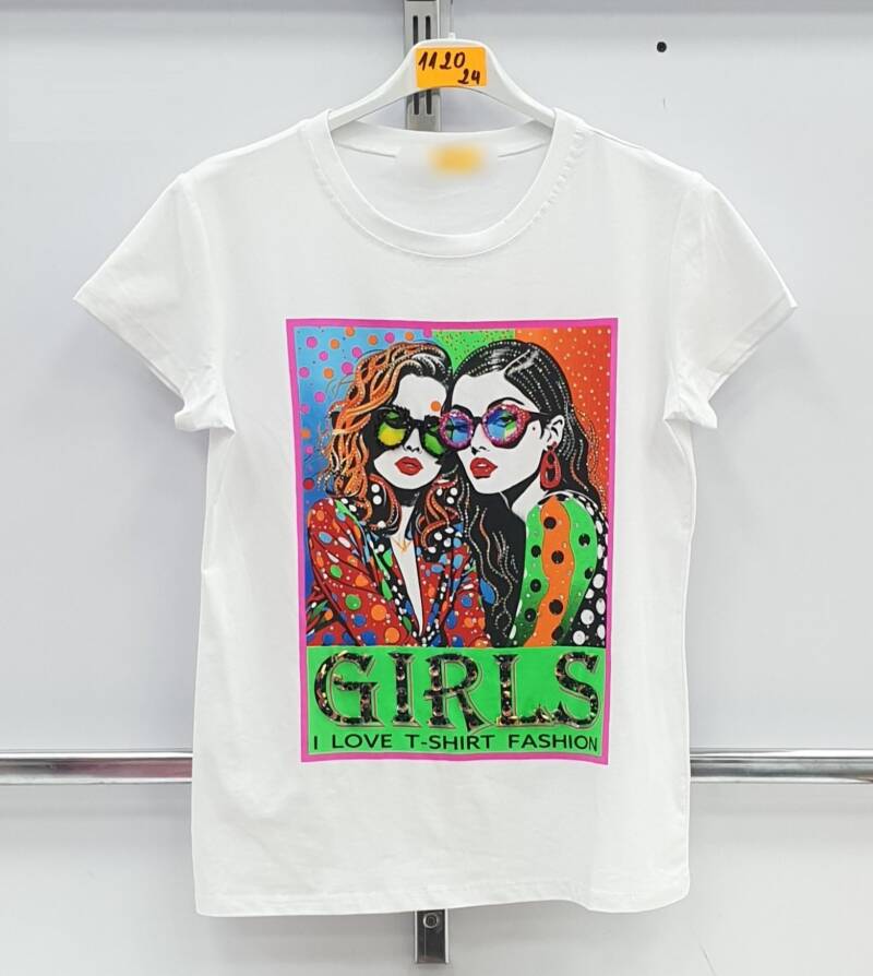 Bluzki damskie Roz M-XL, Mix Kolor Paczka 12 szt