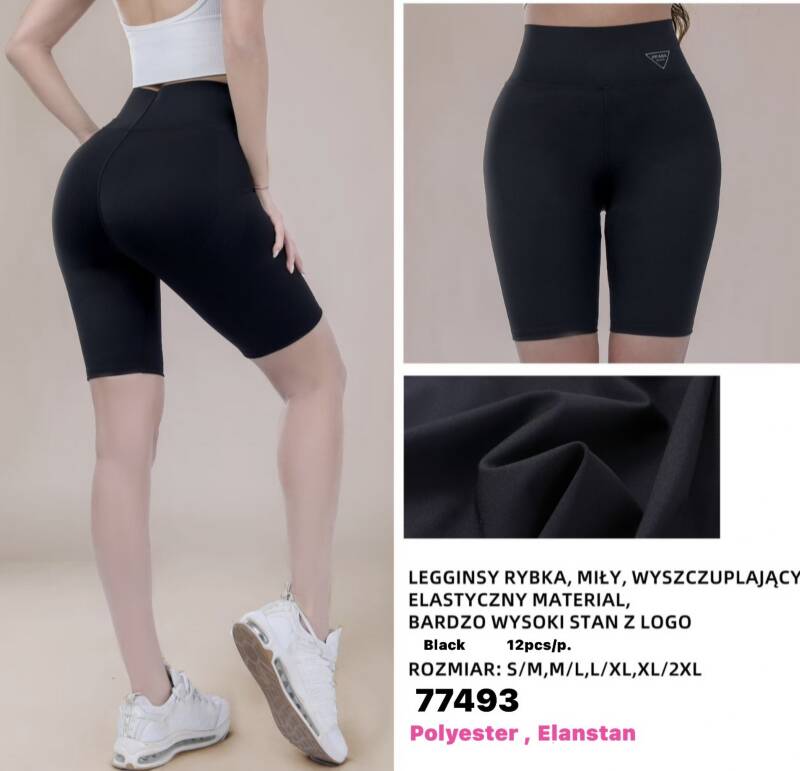 Leginsy damskie Roz S-2XL, Mix Kolor Paczka 12 szt