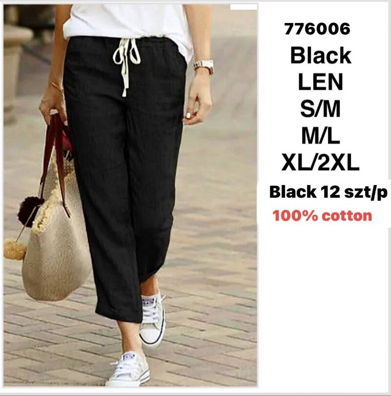 Spodnie damskie Roz S-2XL, Mix Kolor Paczka 12 szt