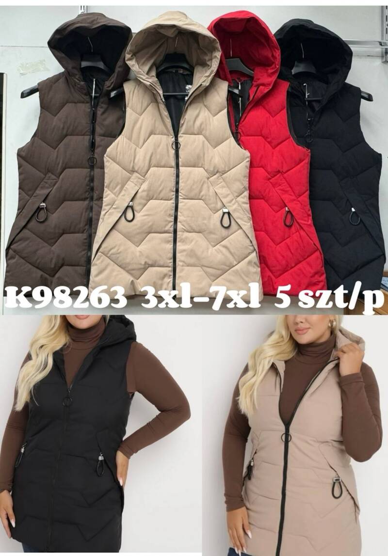 Kamizelka damkie Roz 3XL-7XL, 1 Kolor Paczka 5 szt