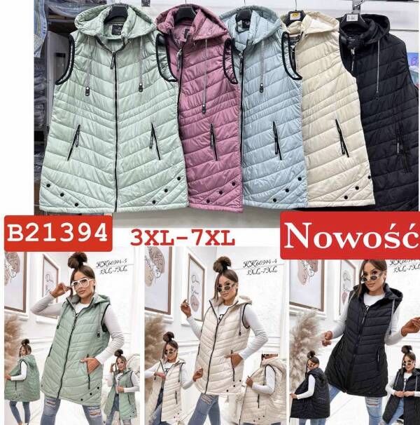 Kamizelka damkie Roz 3XL-7XL, 1 Kolor Paczka 5 szt