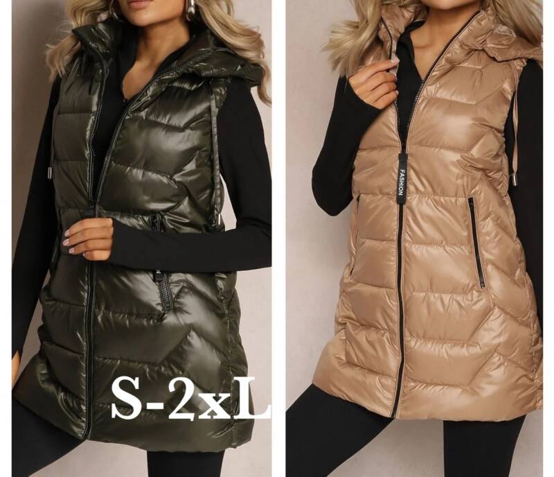 Kamizelka damkie Roz S-2XL, 1 Kolor Paczka 5 szt 1