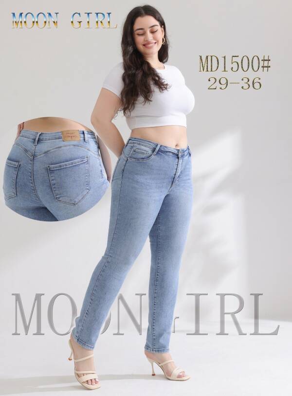 Spondnie damskie jeansy Roz 29-36, 1 Kolor Paczka 10 szt 1