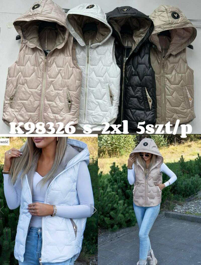 Kamizelka damkie Roz S-2XL, 1 Kolor Paczka 5 szt