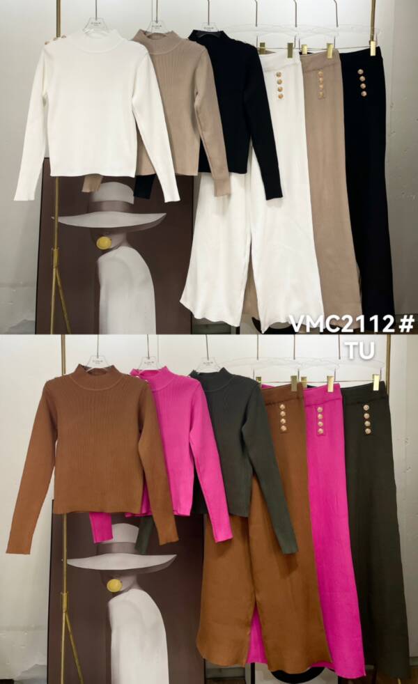 Komplet damskie (Francja produkt) Roz Standard, Mix Kolor Paczka 12 szt 1