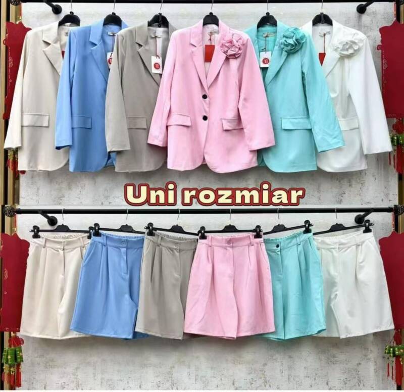 Komplet damskie (Włoskie produkt) Roz Standard, Mix Kolor Paczka 5 szt