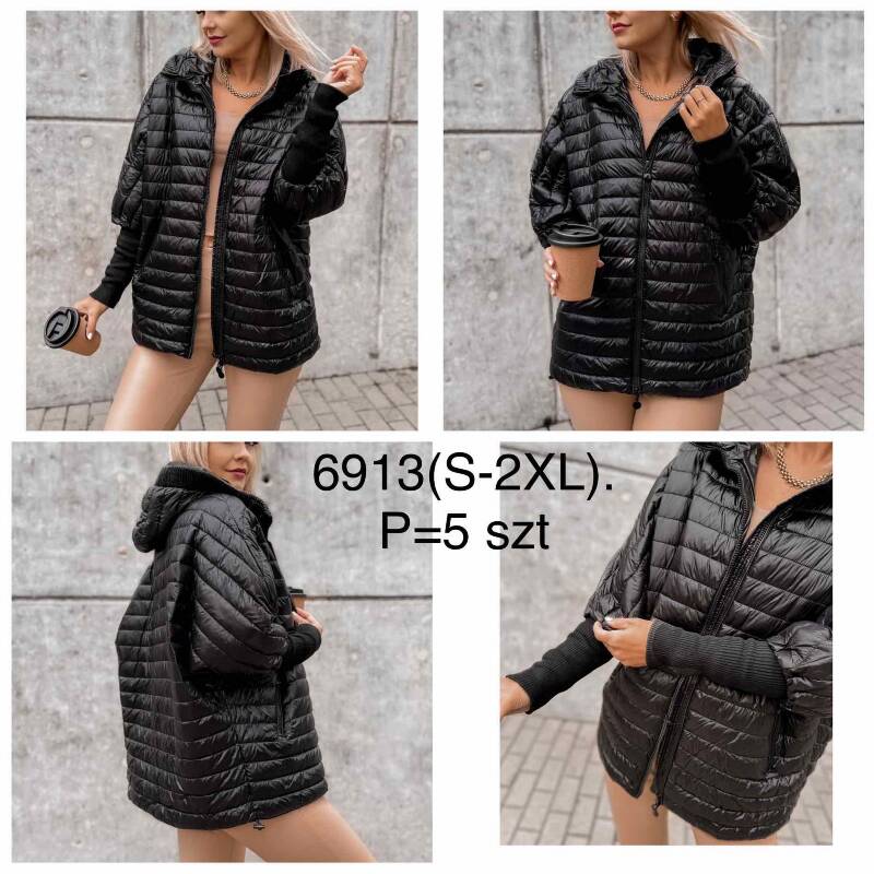 Kurtki damskie cienki Roz S-2XL, 1 Kolor Paczka 5 szt 1