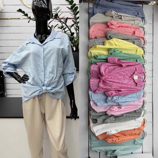 Koszule damskie (Włoskie produkt) Roz Standard, Mix Kolor Paczka 5 szt 1