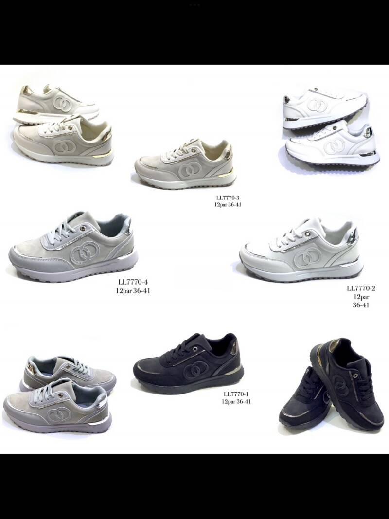 Buty sportowe damskie Roz 36-41 / 12 par