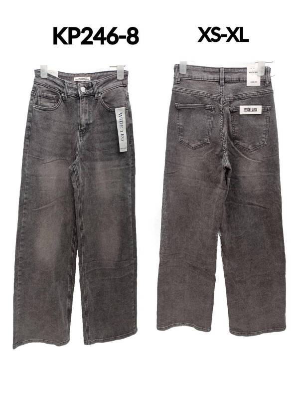 Spondnie damskie jeansy Roz XS-XL, 1 Kolor Paczka 10 szt