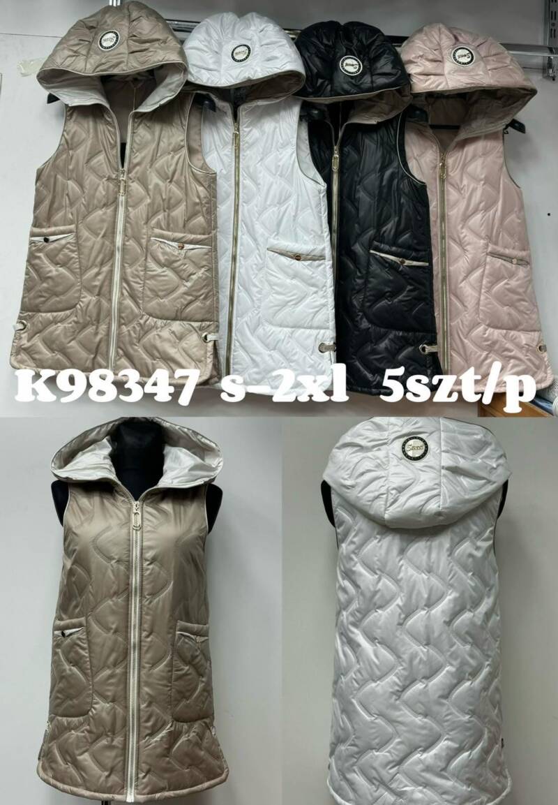 Kamizelka damkie Roz S-2XL, 1 Kolor Paczka 5 szt 1
