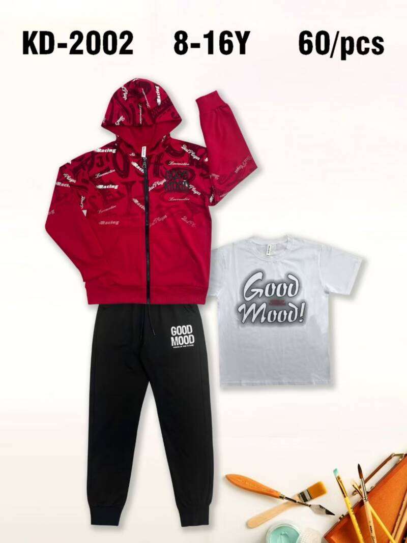 Komplet chłopięcy. Roz 8-16. 1 Kolor Paczka 5 szt . 1