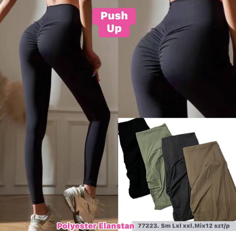 Leginsy damskie Roz S-2XL, Mix Kolor Paczka 12 szt