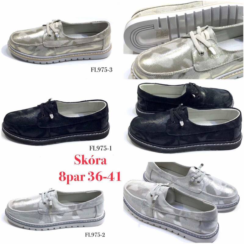 Półbuty damskie Roz 36-41 / 8 par