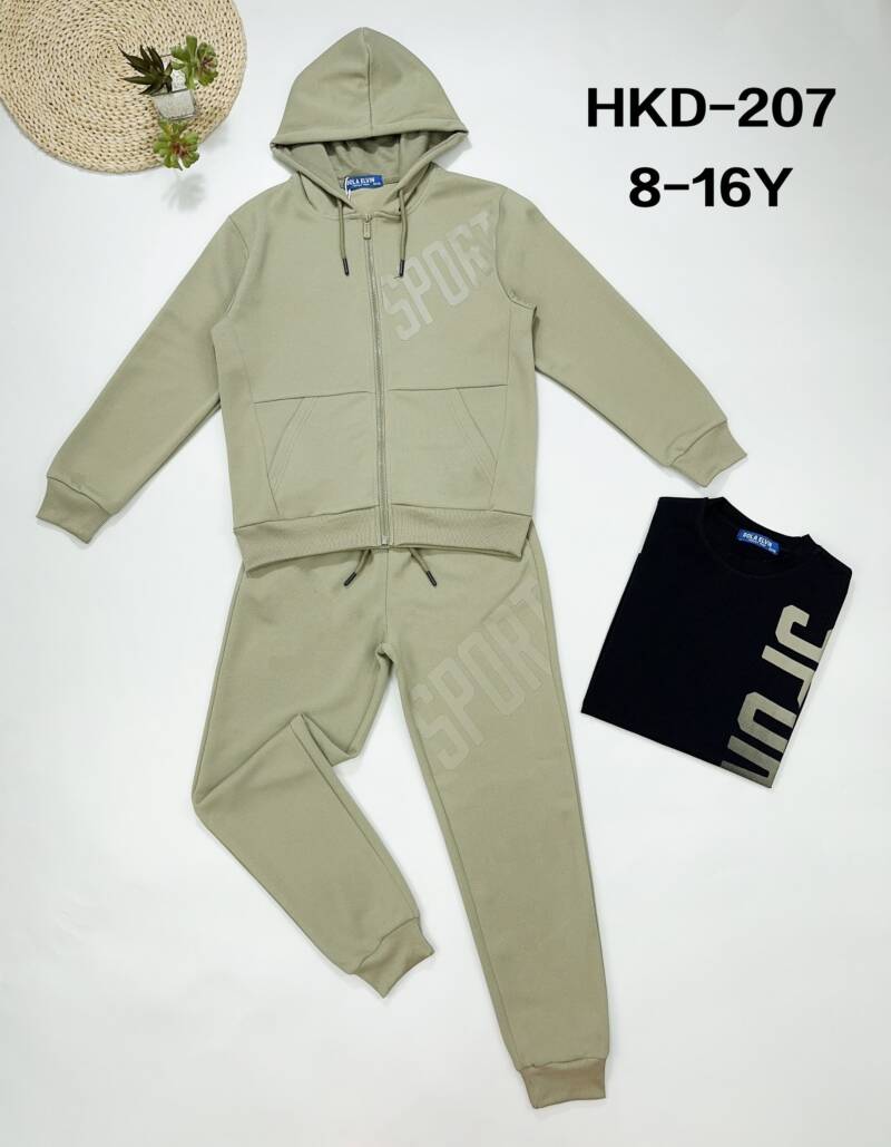 Komplet chłopięcy. Roz 8-16. 1 Kolor Paczka 5 szt.