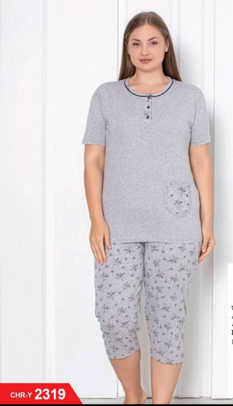 Piżama Damskie Roz L-4XL, 1 Kolor Paczka 8 szt 1