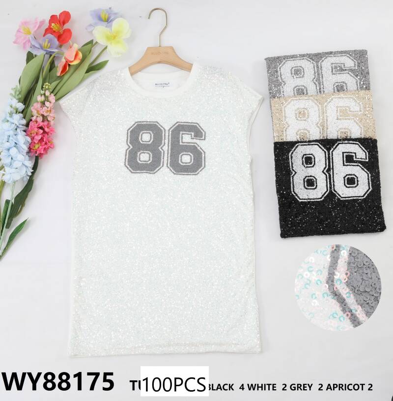 Bluzki damskie (Francja produkt) Roz Standard, Mix Kolor, Paczka 10 szt 1