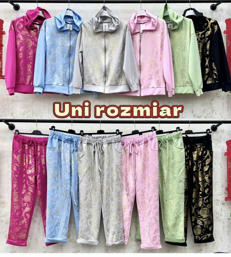 Komplet damskie (Włoskie produkt) Roz Standard, Mix Kolor Paczka 5 szt 1