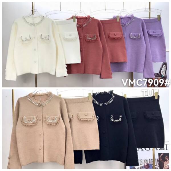 Swetry damskie (Francja produkt) Roz Standard, Mix Kolor Paczka 6 szt