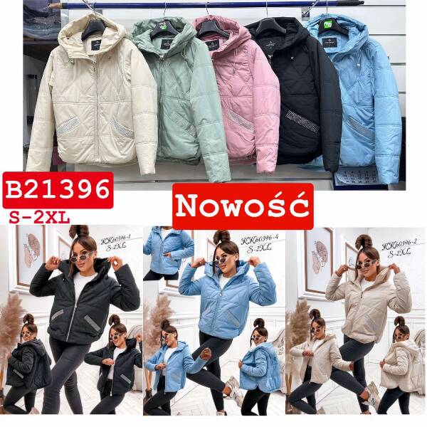 Kurtki damskie cienki Roz S-2XL, 1 Kolor Paczka 5 szt 1