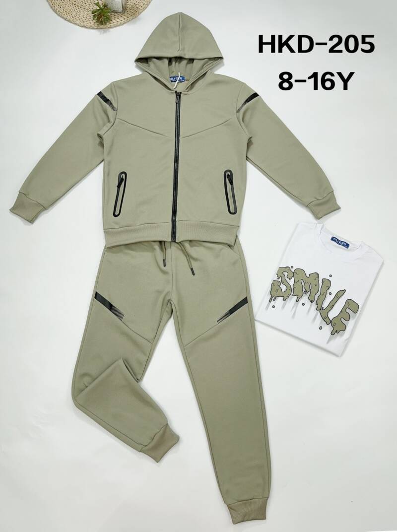 Komplet chłopięcy. Roz 8-16. 1 Kolor Paczka 5 szt. 1