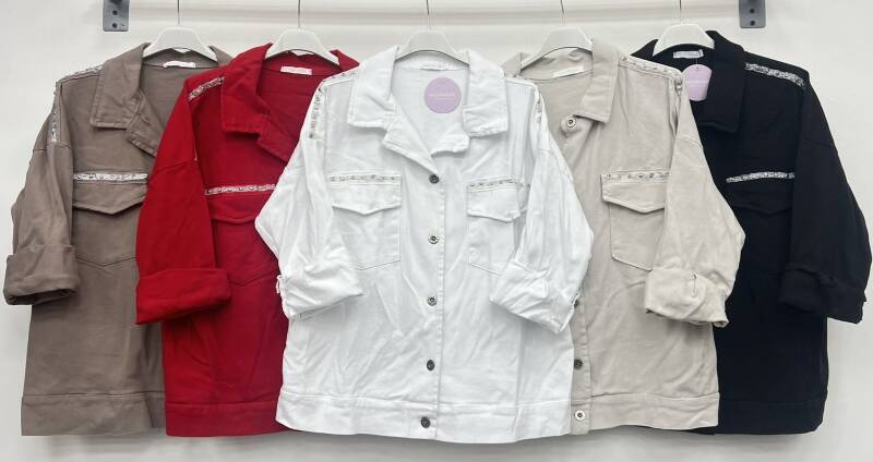 Koszule damskie (Włoskie produkt) Roz Standard, Mix Kolor Paczka 5 szt