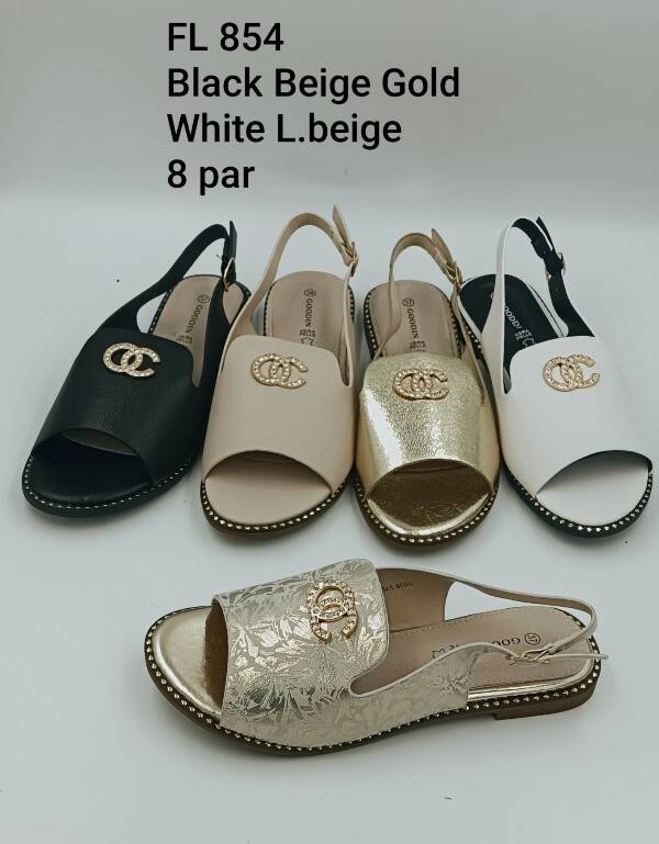 Sandały damskie Roz 36-41/ 8 par