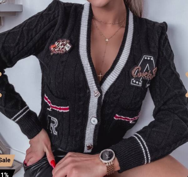 Swetry damskie (Francja produkt) Roz Standard, Mix Kolor Paczka 5 szt