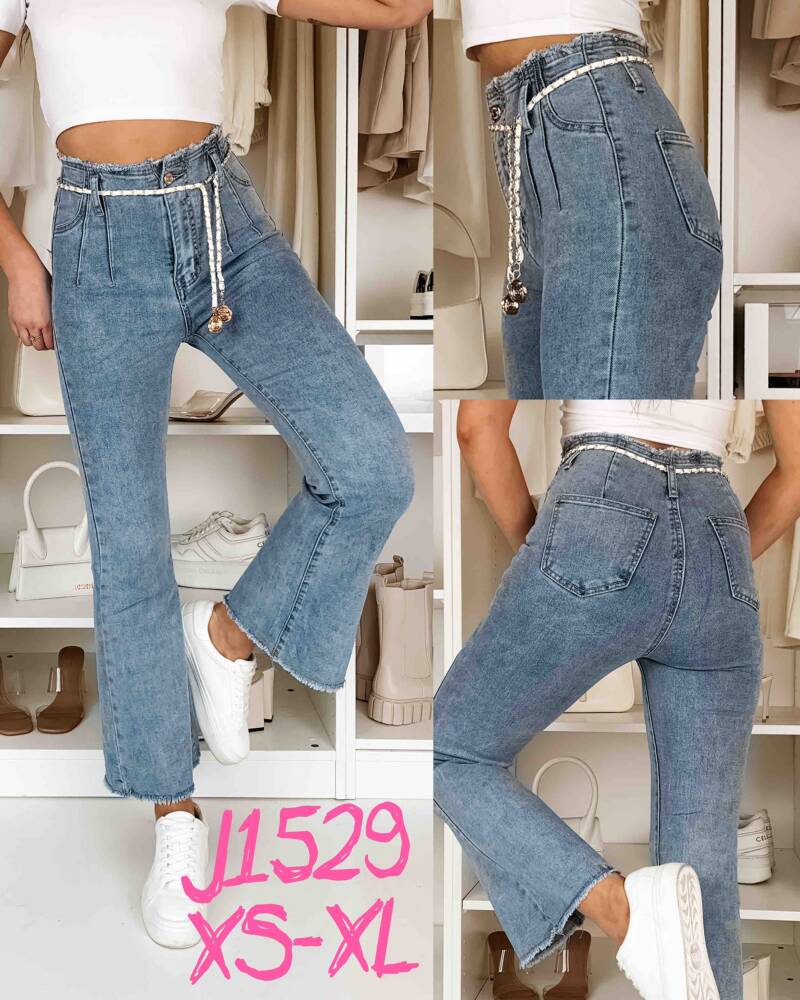 Spondnie damskie jeansy Roz XS-XL, 1 Kolor Paczka 10 szt