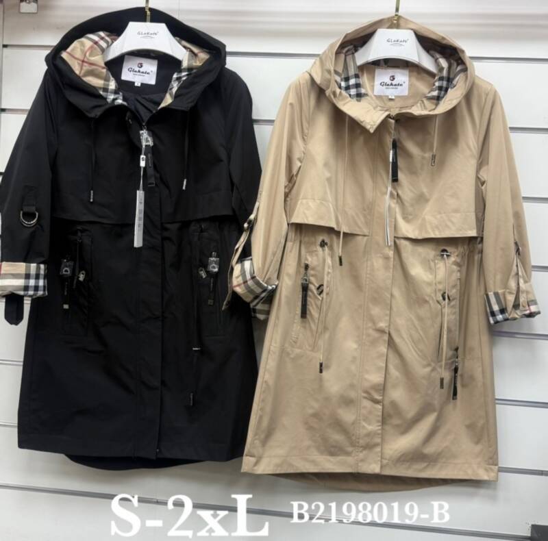 Kurtki damskie cienki Roz S-2XL, 1 Kolor Paczka 5 szt 1