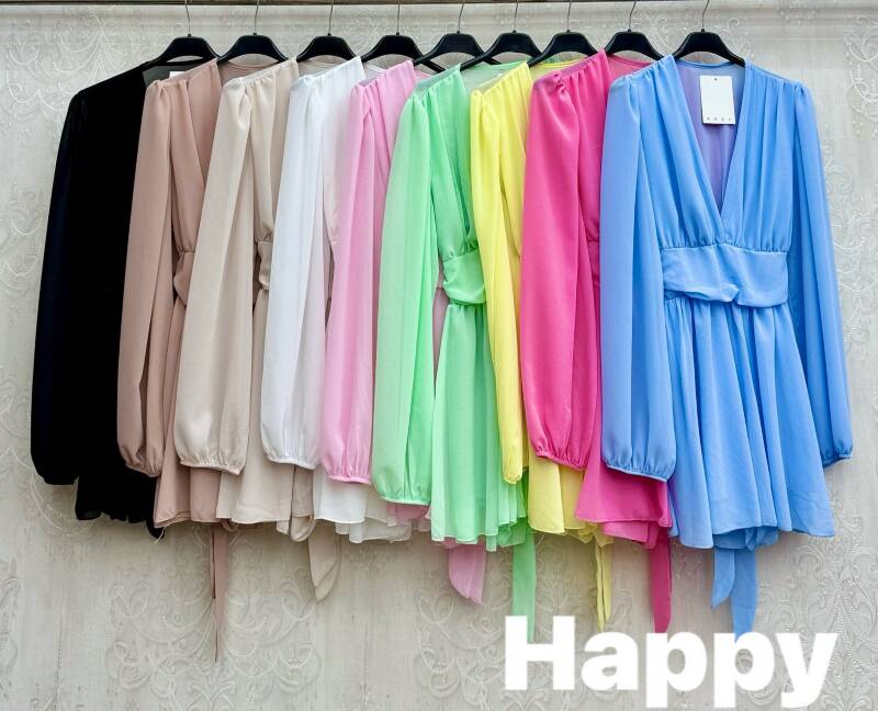 Sukienki damskie (Włoskie produkt) Roz Standard, Mix Kolor Paczka 5 szt