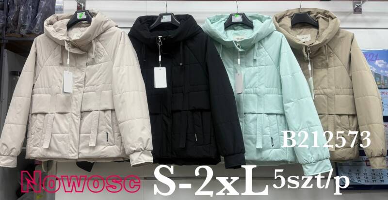 Kurtki damskie cienki Roz S-2XL, 1 Kolor Paczka 5 szt 1