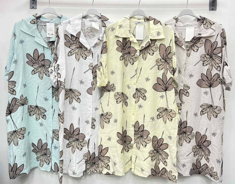 Koszule damskie (Włoskie produkt) Roz Standard, Mix Kolor Paczka 5 szt