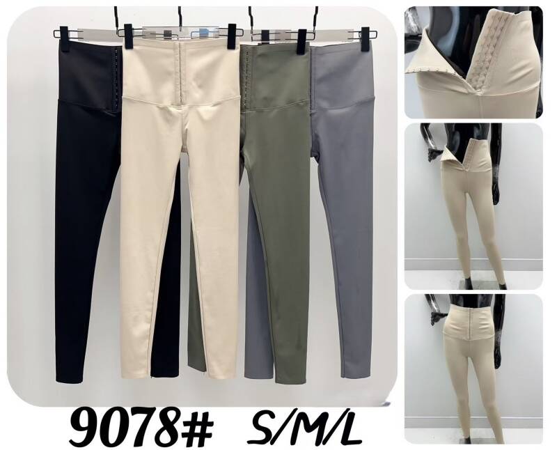 Leginsy damskie (Włoskie produkt) Roz S/M/L, Mix Kolor Paczka 5 szt 1