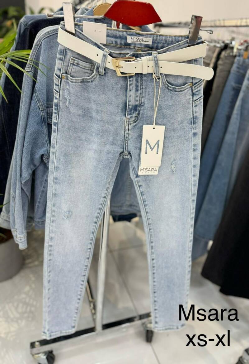 Spondnie damskie jeansy Roz XS-XL, 1 Kolor Paczka 10 szt 1