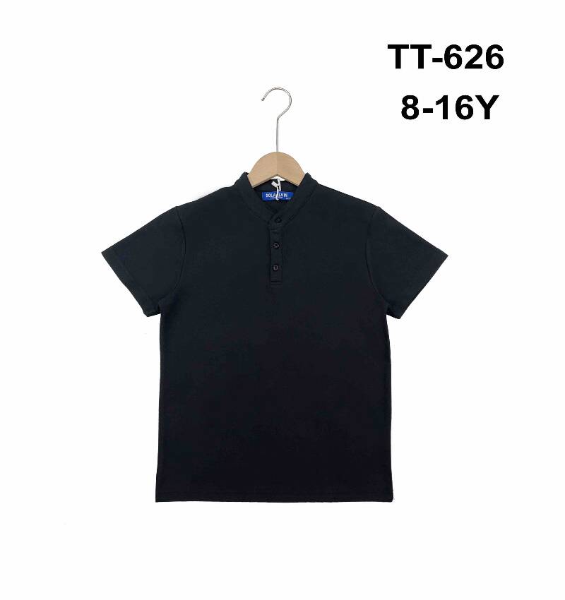 Bluzki chłopięce. Roz 8-16, Mix Kolor Paczka 5 szt. 1