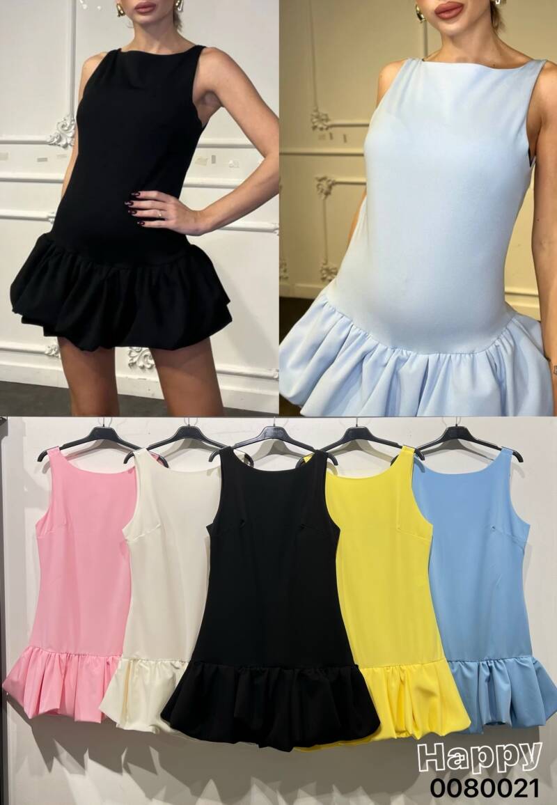 Sukienki damskie (Włoskie produkt) Roz Standard, Mix Kolor Paczka 5 szt